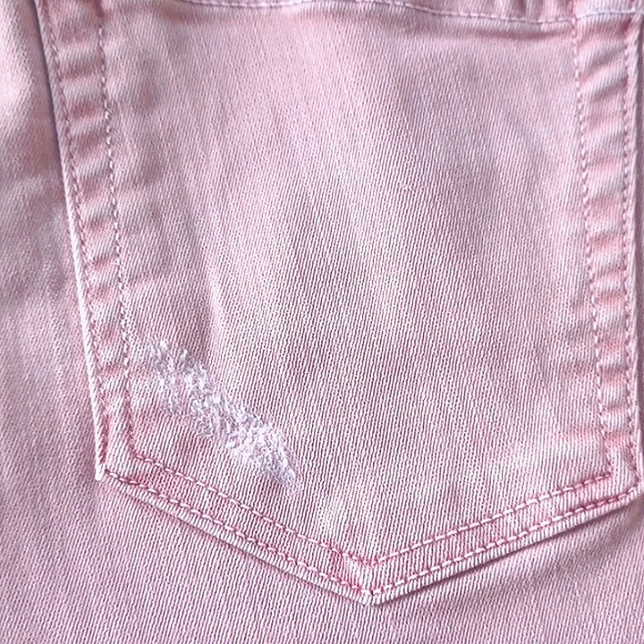 LEVEL 99 Adelynn Side Slit Distressed Denim Shorts, Size 29, Maeve - Picture 7 of 12